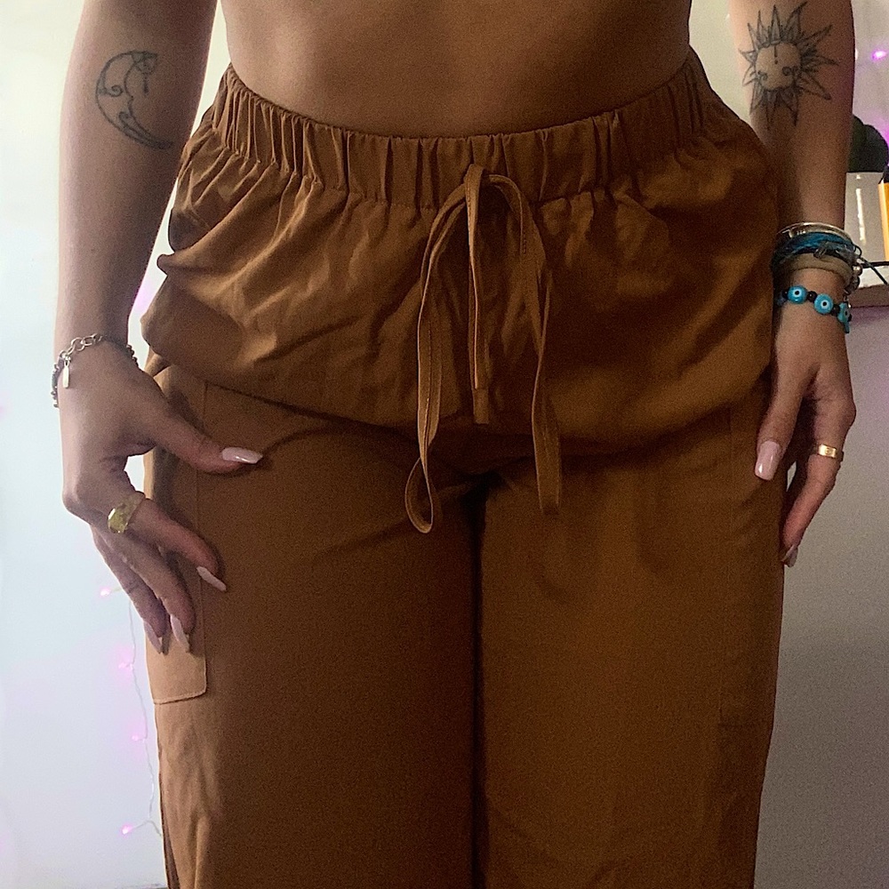 🤎 Brown cropped pants from SHEIN 🤎